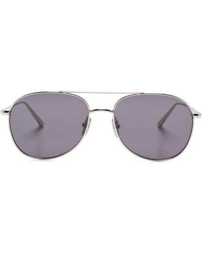 Chimi Navigator-frame Metal Sunglasses - Grey