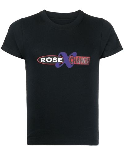 Martine Rose T-Shirt mit grafischem Print - Schwarz