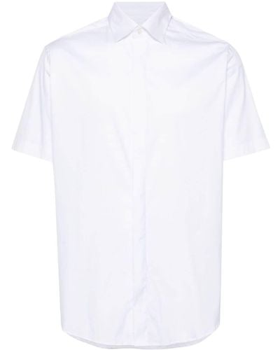 Low Brand Comfort Hemd - Weiß