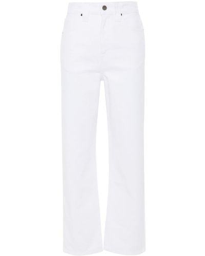 Khaite Shalbi Straight-leg Jeans - White