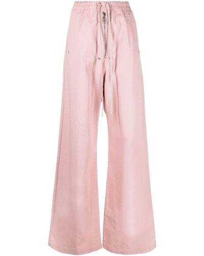 Rick Owens Geth Belas Wide-leg Trousers - Pink