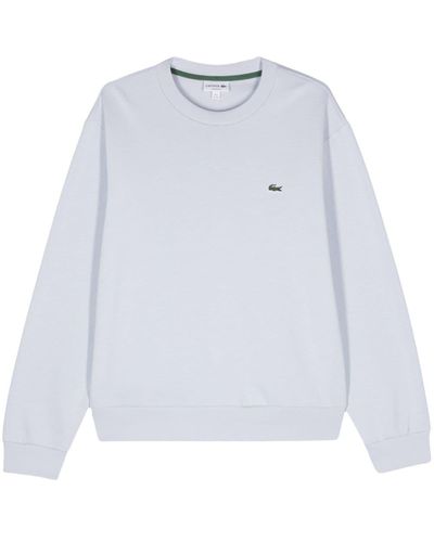 Lacoste Sweatshirt mit Logo-Patch - Weiß