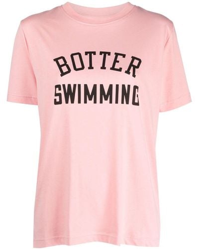 BOTTER ロゴ Tシャツ - ピンク