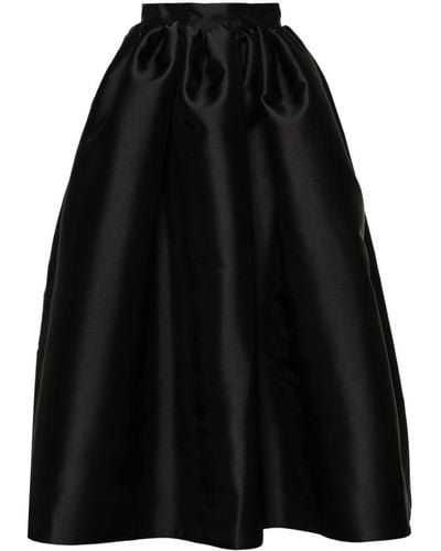 Atu Body Couture Full Midi Skirt - Black