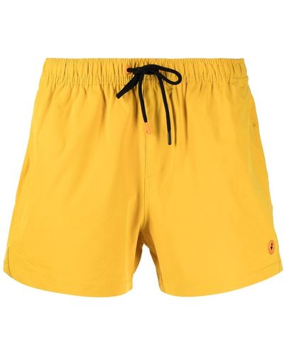 Save The Duck Demna Three-pocket Swim Shorts - Yellow