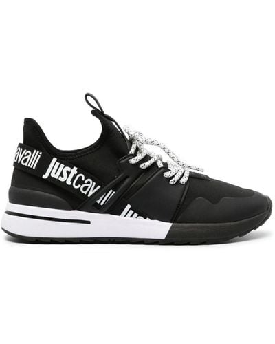 Just Cavalli Mesh Chunky Sneakers - Black