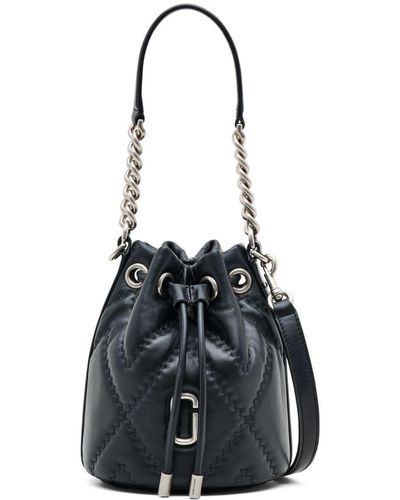 Marc Jacobs The J Marc Quilted Bucket Bag - Black