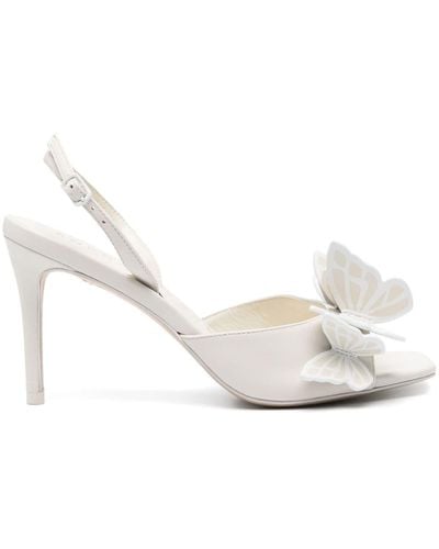 Sophia Webster Vanessa 85mm Sandals - White