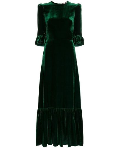The Vampire's Wife Kleid aus Samt - Grün