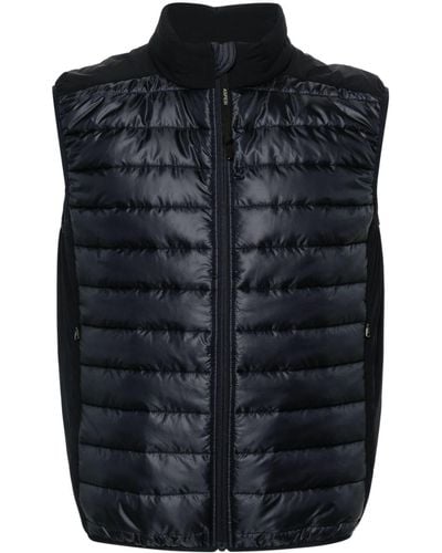 Aspesi Ripstop Quilted Gilet - Black