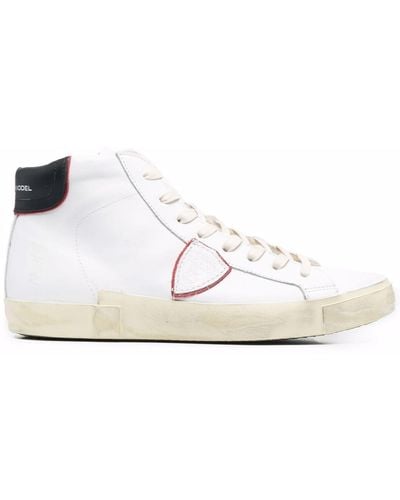Philippe Model Prsx Veau High-top Sneakers - Wit