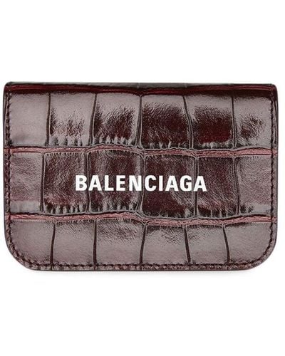 Balenciaga Mini Cash Wallet - Red