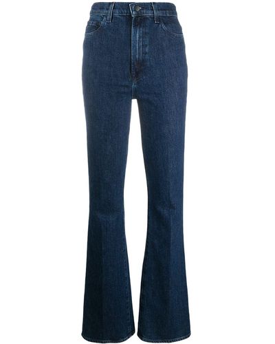 J Brand Jeans svasati a vita alta - Blu