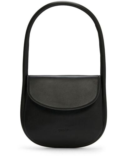 Marsèll Mezzotonda Leather Shoulder Bag - Black
