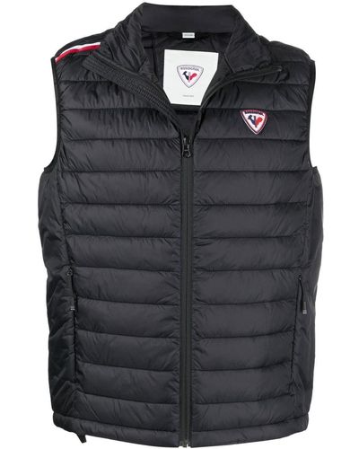 Rossignol Gilet Rossi con applicazione - Nero