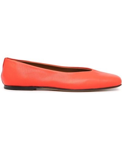 Paul Smith Pumps mit eckiger Kappe - Rot