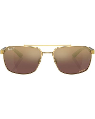 Ray-Ban Rectangle-frame Sunglasses - Metallic