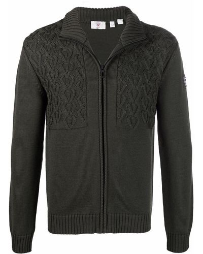 Rossignol Strukturierter Cardigan - Grün