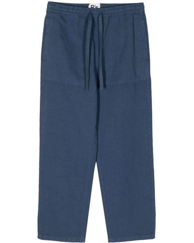 President's Time Off Cotton Pants - Blue