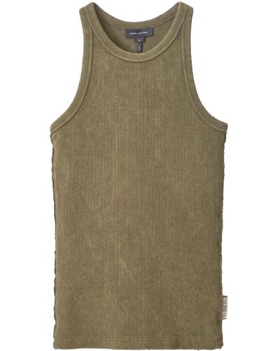 Marc Jacobs Geripptes Tanktop - Grün