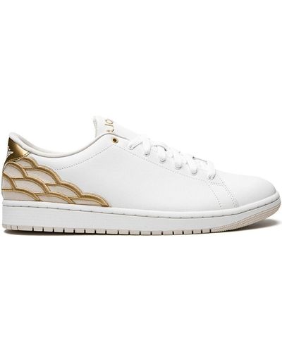 Nike Air 1 Center Court "white/metallic Gold/light Ore" Sneakers
