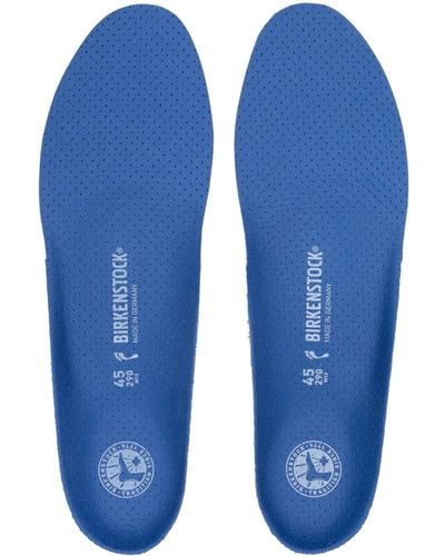 Birkenstock Sneakers Blue con suola in microfibra