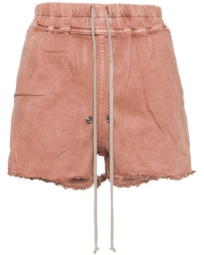 Rick Owens Gabe Boxers Jeans-Shorts - Pink