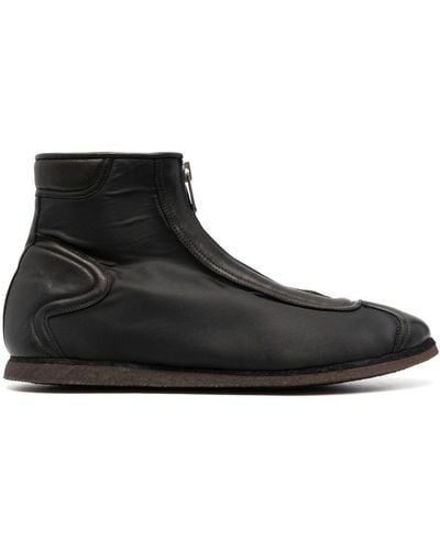 Guidi Zip Sock Boot - Black