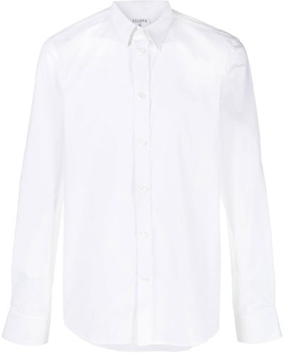 Filippa K M.paul Stretch Shirt - White