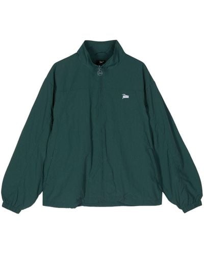 PATTA Basic M2 embroidered-logo jacket - Verde