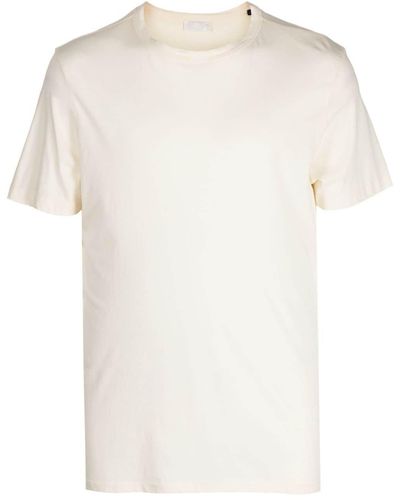 7 For All Mankind Round-neck Cotton T-shirt - White