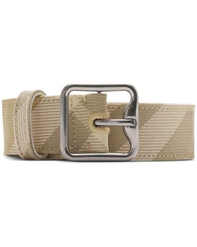 Burberry Stripe Design Belt - Multicolor
