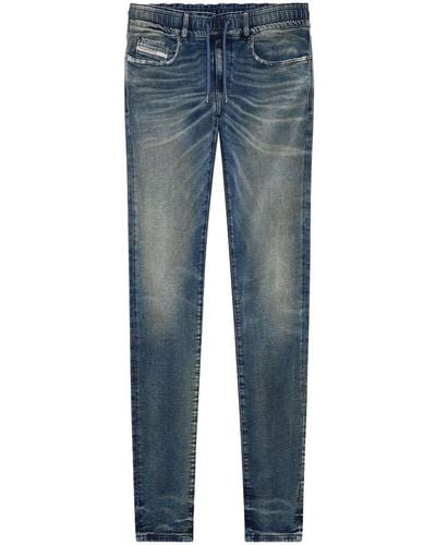DIESEL 2060 D-strukt 068fn Slim-cut Jeans - Blue