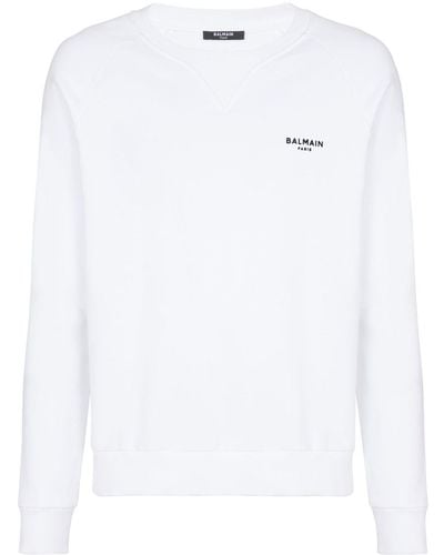 Balmain ロゴ スウェットシャツ - ホワイト