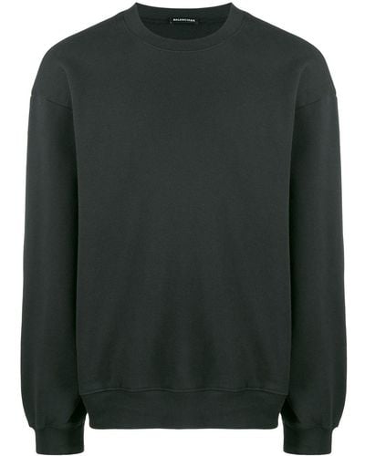 Balenciaga Sweater Met Logo - Zwart