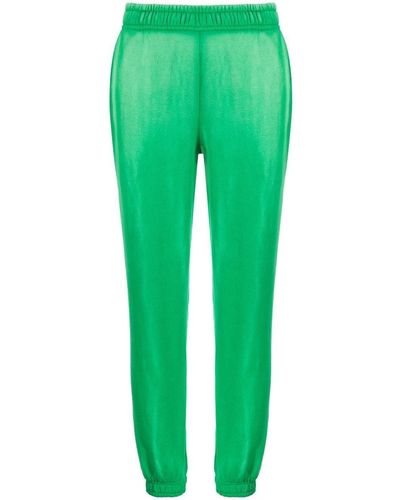 Cotton Citizen Pantalon de jogging fuselé en velours - Vert