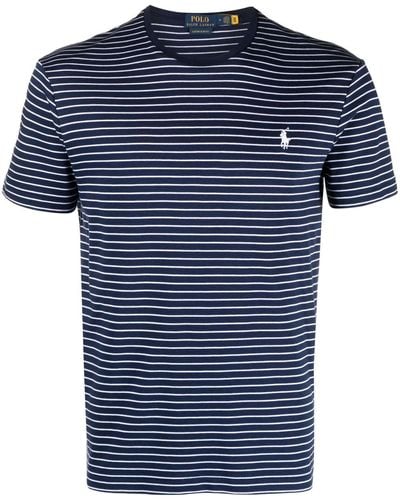 Polo Ralph Lauren ストライプ Tシャツ - ブルー