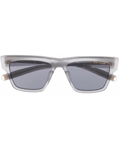 Dita Eyewear Sonnenbrille mit transparentem Gestell - Grau