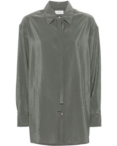 Lemaire Long-sleeve Shirt - Grey