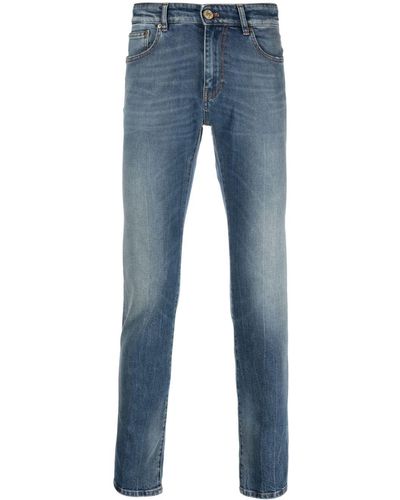 PT Torino Mid-wash Skinny Jeans - Blue