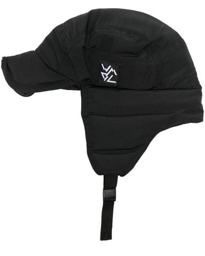 White Mountaineering Side Logo-patch Detail Hat - Black