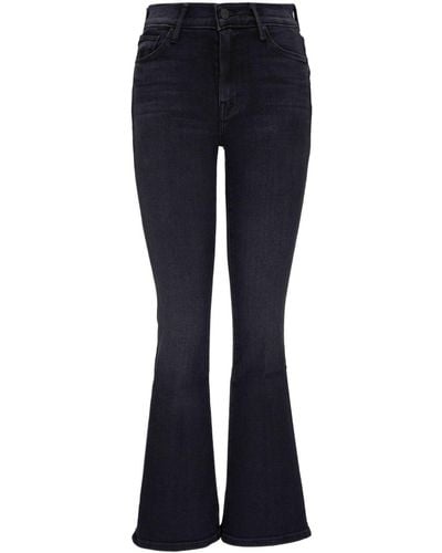 Mother The Hustler Ankle Cropped-Jeans - Blau