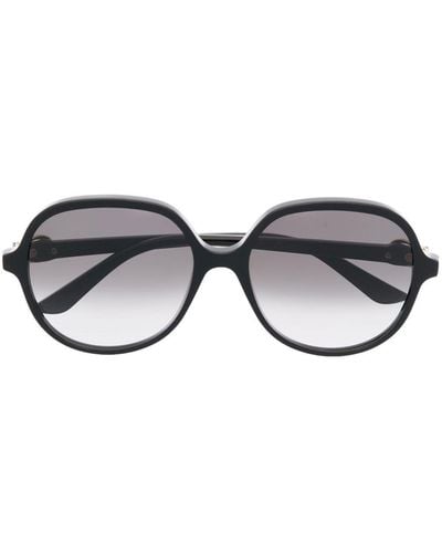 Cartier Ct0350s Oversized-frame Sunglasses - Black