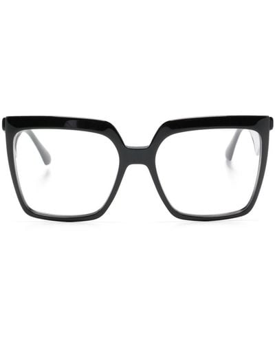 Etro Brille mit Oversized-Gestell - Schwarz