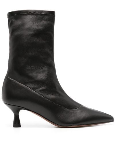 Atp Atelier Cerone 70mm Pointed-toe Boots - Black
