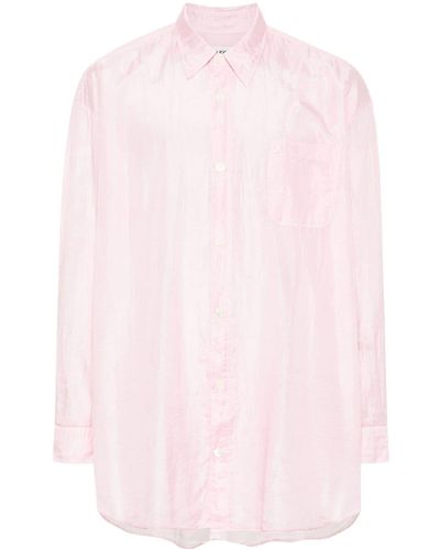 Our Legacy Langärmeliges Hemd - Pink