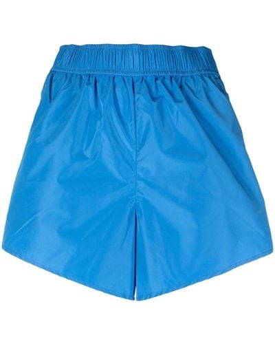 Stine Goya Oska High-waist Shorts - Blue