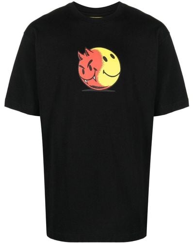 Market Camiseta con motivo gráfico - Negro