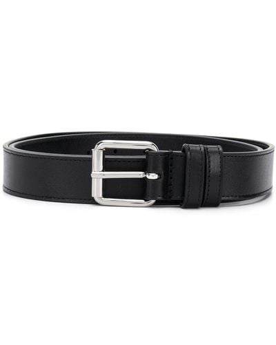 Comme des Garçons Leren Riem - Zwart