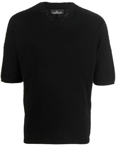 Stone Island Shadow Project Crew Neck Short-sleeved T-shirt - Black